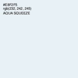 #E8F2F5 - Aqua Squeeze Color Image